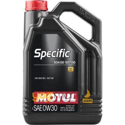 Motul Specific 504 00 507 00 0W-30 - 5 L